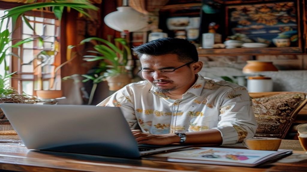 Tim profesional bekerja sama strategis untuk mencapai target bisnis maksimal